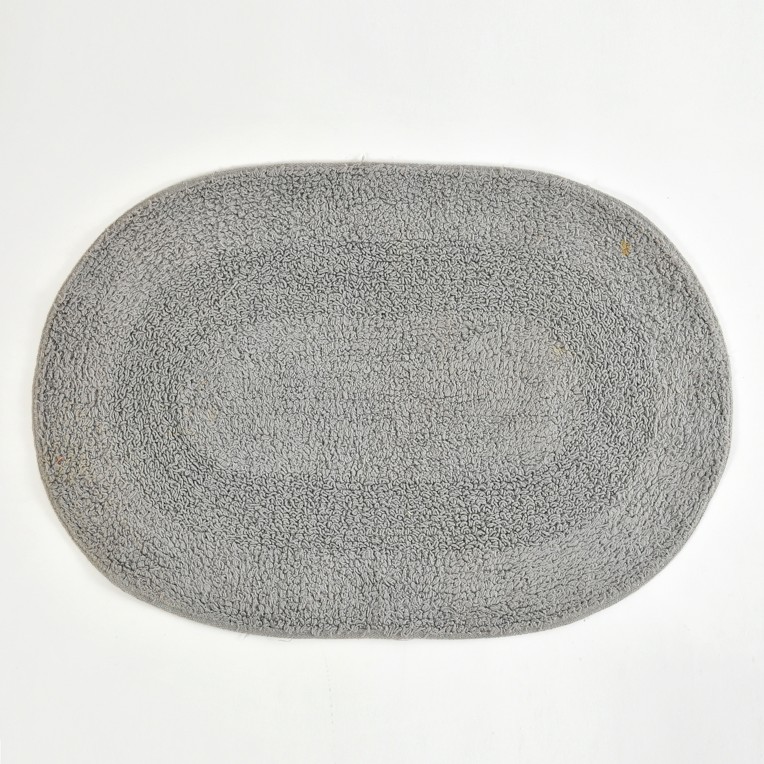 Ablon Cotton Bath Mat - 40x60cm, Light Grey