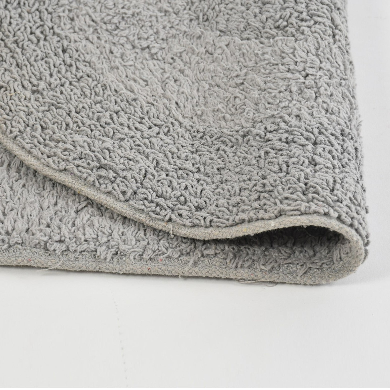 Ablon Cotton Bath Mat - 40x60cm, Light Grey