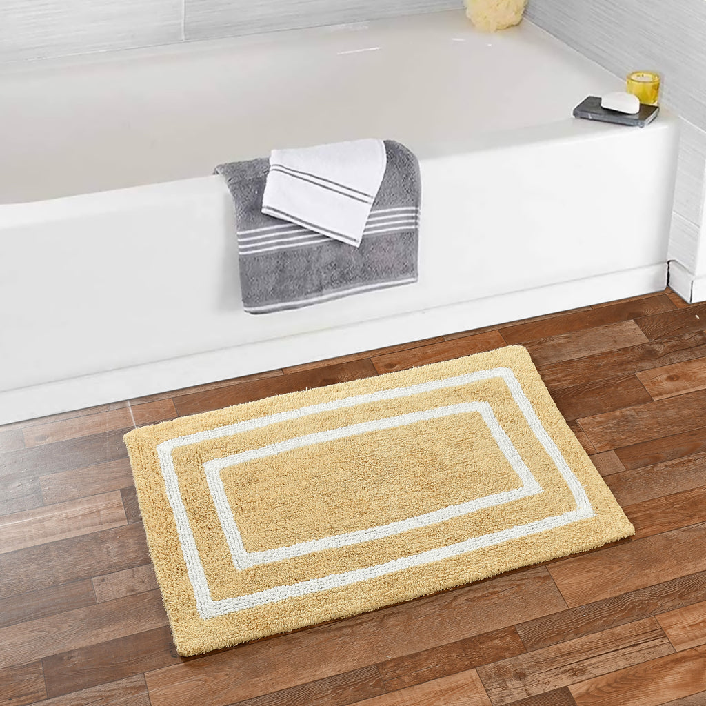 Framix Cotton Bath Mat - 40x60cm, Beige