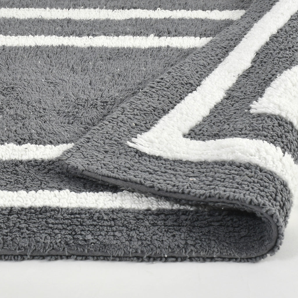 Framix Cotton Bath Mat - 40x60cm, Grey
