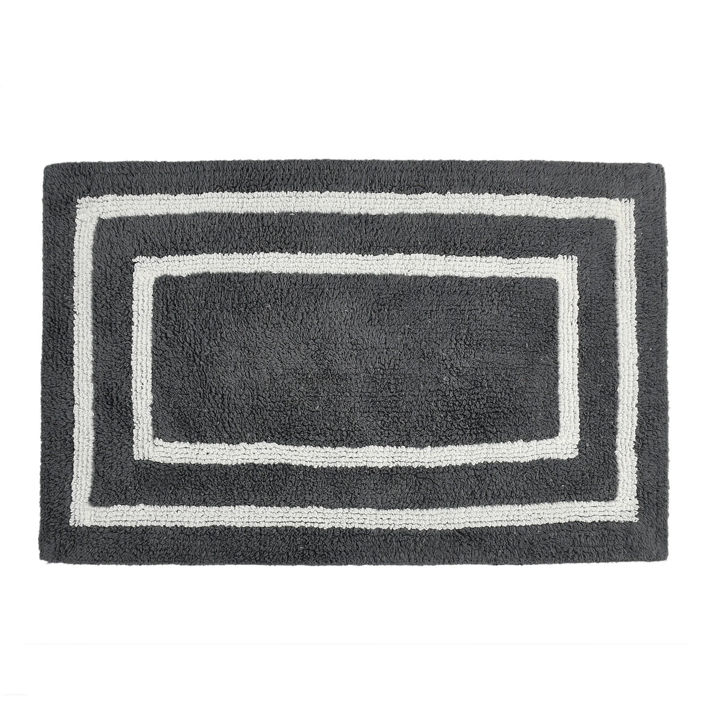 Framix Cotton Bath Mat - 40x60cm, Grey