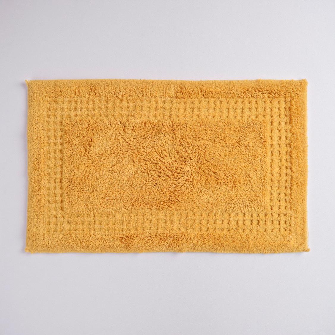 Meshi Cotton Anti-Slip 2 Pc Bath Mat Set – 50x80cm & 45x50cm, Gold